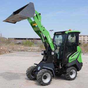 ERW1525E Chargeuse frontale électrique compacte de 1,5 tonne, chargeuse sur pneus à batterie pour l'agriculture et la construction - Product Image 2
