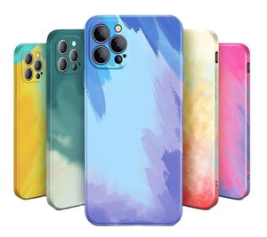 2025 lujo nueva impresión de transferencia de <span class=keywords><strong>agua</strong></span> suave al tacto funda de silicona líquida <span class=keywords><strong>para</strong></span> 2025 <span class=keywords><strong>iPhone</strong></span> 14 teléfono móvil nuevo diseño de lujo - Product Image 1