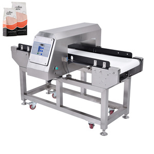 食品産業向け金属探知機（蜂蜜ブロック検査用、アルミ箔包装コンベア対応、IP65等級） - Product Image 1