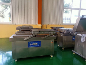 Ganda Ruang Vakum Kemasan Mesin untuk Sereal, Kacang-kacangan, Daging, Keju, Ikan Asap, - Product Image 3