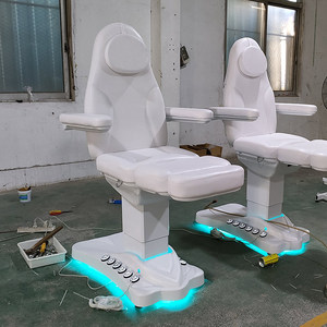Bon prix, lit de beauté électrique avec 3 moteurs CE, lit de clinique esthétique de massage <span class=keywords><strong>SPA</strong></span>, chaise de soins du visage <span class=keywords><strong>et</strong></span> du corps pour traitement médical <span class=keywords><strong>et</strong></span> esthétique - Product Image 4