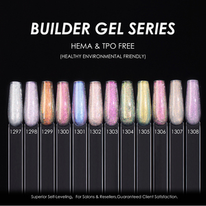 Gel Constructor de Uñas Vendeeni No Burn Glitter, 12 Colores, 20G, TPOHEMA <span class=keywords><strong>FEEE</strong></span> OEM, Gel Constructor de Uñas Brillante Biab para Proveedores de Uñas - Product Image 4