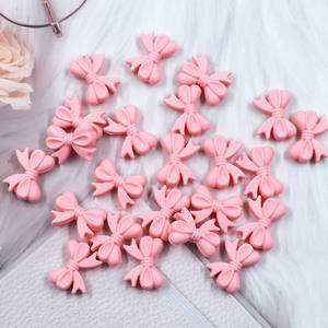 Cuentas de Silicona para Chupetes, Forma de Lazo, Orificio Vertical, Masticables, Accesorios para Cadenas de Chupetes, Libres de BPA, Entrega Rápida - Product Image 2