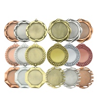 Vente en gros personnalisée Medaille Medaglia Medalha Design Sublimation 3D Honor Awards métal or sport vierge médaille et rubans