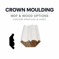 Moulures décoratives personnalisées en MDF et en bois pour murs et plafonds intérieurs, fabricant OEM ODM