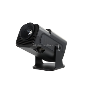 Stock local de EE. UU. HY320 <span class=keywords><strong>Mini</strong></span> proyector portátil Android con Wifi Pantalla de espejo inteligente Resolución máxima <span class=keywords><strong>Mini</strong></span> proyector de TV portátil - Product Image 1