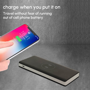 Lkl พาวเวอร์แบงค์แม่เหล็กไร้สายแบบบางพิเศษขนาด10000mAh พร้อมไฟฉายพกพากลางแจ้งเครื่องชาร์จเร็วอเนกประสงค์ก้อนแบตเตอรี่ - Product Image 4