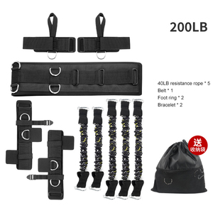 Tester per allenamento di forza attrezzatura per Jumptrainer per <span class=keywords><strong>esercizi</strong></span> pliometrici fasce per <span class=keywords><strong>gambe</strong></span> verticali ad alta resistenza per salti più alti - Product Image 5