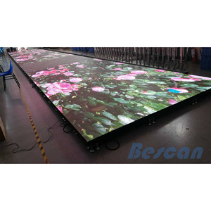 Tương tác trong nhà <span class=keywords><strong>LED</strong></span> sàn nhảy Màn hình p4.8 không dây Runaway Wedding Show cho cửa hàng bán lẻ IP65 với SDK chức năng - Product Image 5