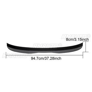 Aileron de toit arrière pour Audi Q3 2013-2018, becquet de coffre arrière en ABS noir brillant - Product Image 6