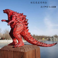 Monstres Offre Spéciale Godzillafigure kingkon 3 têtes dragon gorille figurines poupée jouet pour enfants cadeaux d'anniversaire gâteau topper dec