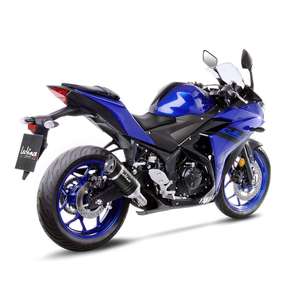 LV Pro sistema di scarico in fibra di carbonio per 2018 modello Yamaha YZF-R3 18009 - Product Image 2