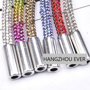 DIY 6mm Bling Robe Corde Brillant Diamant Tissu À Capuche Corde Tube Chaîne Ronde Strass Lacet - Product Image 2