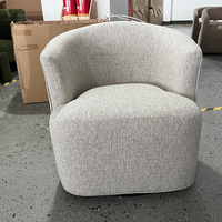 Meubles de salon de luxe, style français, design contemporain antique, fauteuil rembourré Bauhaus, fauteuil lounge nordique