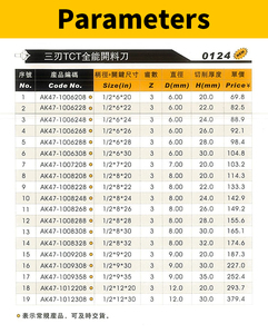 AK47-1, 1/2*6*20 mét hiệu suất cao CNC <span class=keywords><strong>Router</strong></span> <span class=keywords><strong>bits</strong></span> máy CNC <span class=keywords><strong>Router</strong></span> End Mill bit gỗ cho MDF ván ép gỗ cứng cắt - Product Image 6