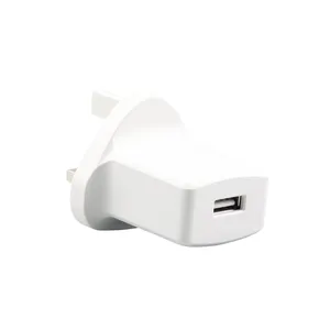 UK plug portátil 5V 2A 10W viagem parede carregador celular carregador rápido para celular usb carregador