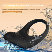 Anneau vibrant pour homme avec verrouillage, stimulateur vibrant, machine de masturbation DIY pour hommes