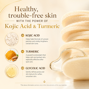 Medicubes - Paquete de 70 Discos Desmaquillantes de Cúrcuma y Ácido Kójico, 150 g, Logotipo Personalizado - Product Image 4