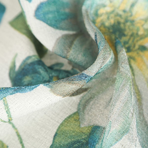 Tende Finestra Di Lusso Della Decorazione Della Tenda Pannelli di Lino Tessuto di Stampa Tende Privacy Tendaggi per La <span class=keywords><strong>Casa</strong></span> Soggiorno - Product Image 5