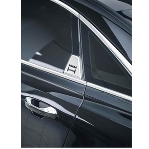 Pour <span class=keywords><strong>Audi</strong></span> <span class=keywords><strong>A8</strong></span> D5/D5PA 2019-2024, plaque latérale de modification de l'emblème arrière du montant D, style Horch, en ABS, nouvelle version - Product Image 1