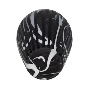 Vaso in Vetro Rotondo Astratto, Vaso Decorativo per Fiori, per Soggiorno, Ufficio, Decorazione da Tavolo - Product Image 6
