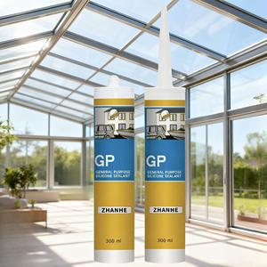 Sellador de Silicona GP Ecológico, Sellador Acético Resistente a la Intemperie <span class=keywords><strong>para</strong></span> Ventanas, Puertas, Peceras y Acuarios - Product Image 4