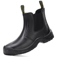 Bottes de sécurité montantes pour hommes, respirantes, antistatiques, imperméables, résistantes à l'écrasement et anti-perforation, avec embout en acier, idéales pour l'été