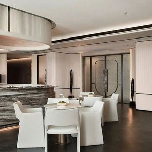 Ensemble de meubles de maison sur mesure pour toute la maison, comprenant une bibliothèque, une table à manger, un placard, des pièces en bois adaptées à vos besoins - Product Image 2