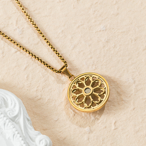 Giweluck מפתח שרשרת תכשיטים נירוסטה שרשרת תכשיטים נירוסטה מגדלת חן פסוקים תנ "ך דתי - Product Image 4