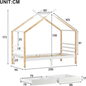 Legenda Design per bambini piano vivaio letto <span class=keywords><strong>a</strong></span> castello in legno ragazzo ragazze <span class=keywords><strong>due</strong></span> strati Montessori casa letto - Product Image 6
