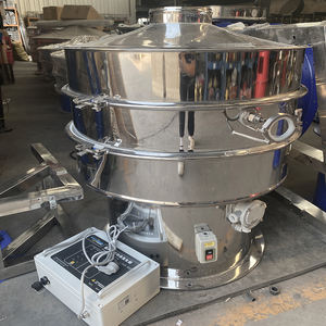Stainless steel ultrasonic vibrating screen for <b>graphite</b> <b>powder</b> - fine anti-static rotary vibrating screen - Product Image 3
