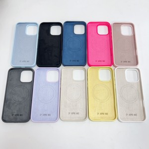 2024ฝาครอบโทรศัพท์มือถือสำหรับ iPhone 16 15 PRO MAX เคสมือถือซิลิโคนเหลวป้องกันการชาร์จไร้สายแม่เหล็กกันกระแทก