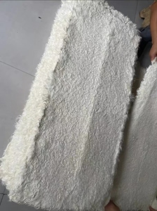 Piel <span class=keywords><strong>de</strong></span> Cordero Mongol Rizada Blanca Natural, Piel <span class=keywords><strong>de</strong></span> Oveja Tibetana Real, Material <span class=keywords><strong>de</strong></span> Piel Rizada <span class=keywords><strong>de</strong></span> Pelo Largo y Suave para Manualidades y Alfombras - Product Image 6