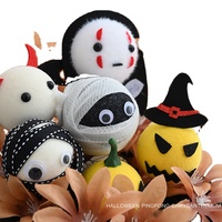 JYCL005 Meilleure vente Boîte surprise ouverte en forme de citrouille pour fête de carnaval, avec œuf surprise et jeu de tour, pour Halloween, en coque PVC, cadeau personnalisé