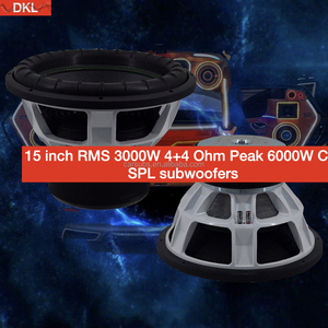 Car <strong>SPL</strong> Subwoofer Speaker 15 Inch Competition Sub RMS 3000W Strong Punch <strong>Bass</strong> Speaker 15&quot; 6000W Peak <strong>SPL</strong> Car Subwoofer
