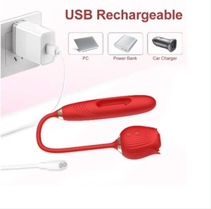 Gül Hollow dokunarak vibratör kadın emme vibratör eğlenceli yumurta vibratör yetişkin seks oyuncak - Product Image 6