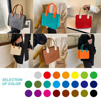 Bolso de Fieltro Personalizable, Regalo Corporativo y de Boda, Bolso de Fieltro de Alta Densidad, Portátil, Ligero, para Viajes y Desplazamientos