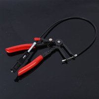 Kit d'outils pour véhicules 9 pièces : Pince à collier de serrage à longue portée pour tuyaux, Pince à collier plat, Ensemble de pinces à collier de serrage pour tuyaux