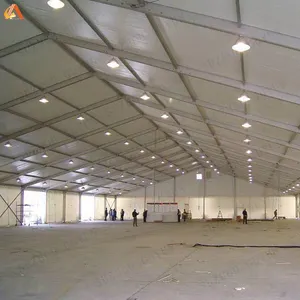 خيمة إطار المملكة المتحدة 30x100m 25x100m, مقاومة حمل الرياح العالية للبيع