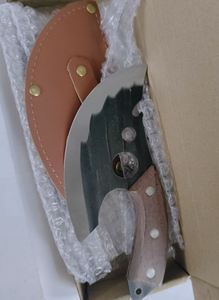Cuchillo de Carnicero Portátil Multiusos con Mango de Madera, Mini Cuchillo de Camping para Deshuesar Carne, Pequeño Cuchillo Curvo para Aventuras al Aire Libre - Product Image 4