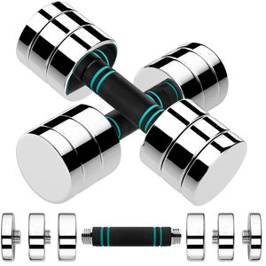 Ensemble d'<span class=keywords><strong>haltères</strong></span> réglables OEM pour hommes <span class=keywords><strong>et</strong></span> femmes, <span class=keywords><strong>haltères</strong></span> avec poignée en mousse anti-chute pour la maison, la salle de sport, le bureau, <span class=keywords><strong>haltères</strong></span> en acier pour l'exercice - Product Image 1