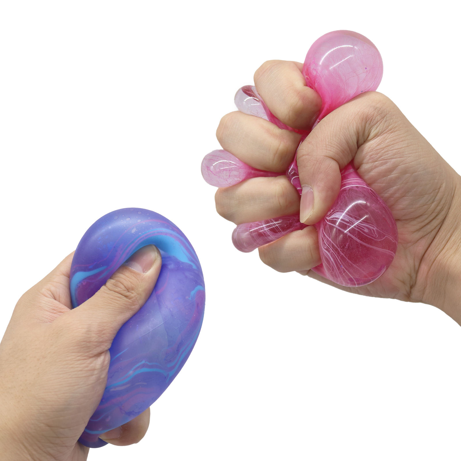 Hot Selling New Arrival Maltose Mushroom Stretch Crystal Hand Squeeze Toy Stress Relief Toys for Kids 5-7 Years Made of EVA