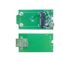 Carte adaptatrice MINIPCIE vers Type-C prenant en charge les modules dotés d'interfaces MINIPCIE 3G, 4G et 5G