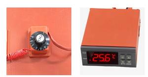 Chauffe-cylindre à gaz flexible en caoutchouc silicone 500W 220V, chauffe-bande pour fût - Product Image 6