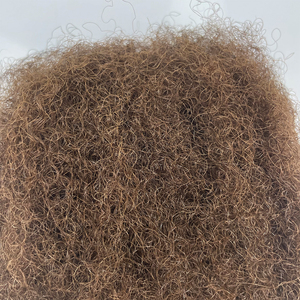 Cuticola all'ingrosso allineata al 100% non trasformati grezzi Afro crespi ricci capelli vergini umani sfusi, estensioni Dreadlocks - Product Image 4