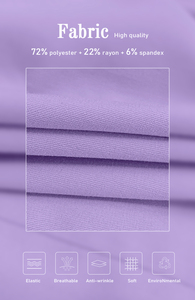 NIAAHINN Factory Custom Oversize cura della pelle uniforme Scrub antirughe tessuto elasticizzato ospedale uniforme cura cura cura cura <span class=keywords><strong>Set</strong></span> Scrub - Product Image 2