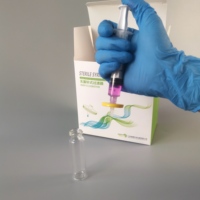 Filtre seringue stérile Labuse 25 mm en PES pour analyse de l'élimination des particules d'échantillons biologiques, 0,45 µm, 0,22 µm, micron
