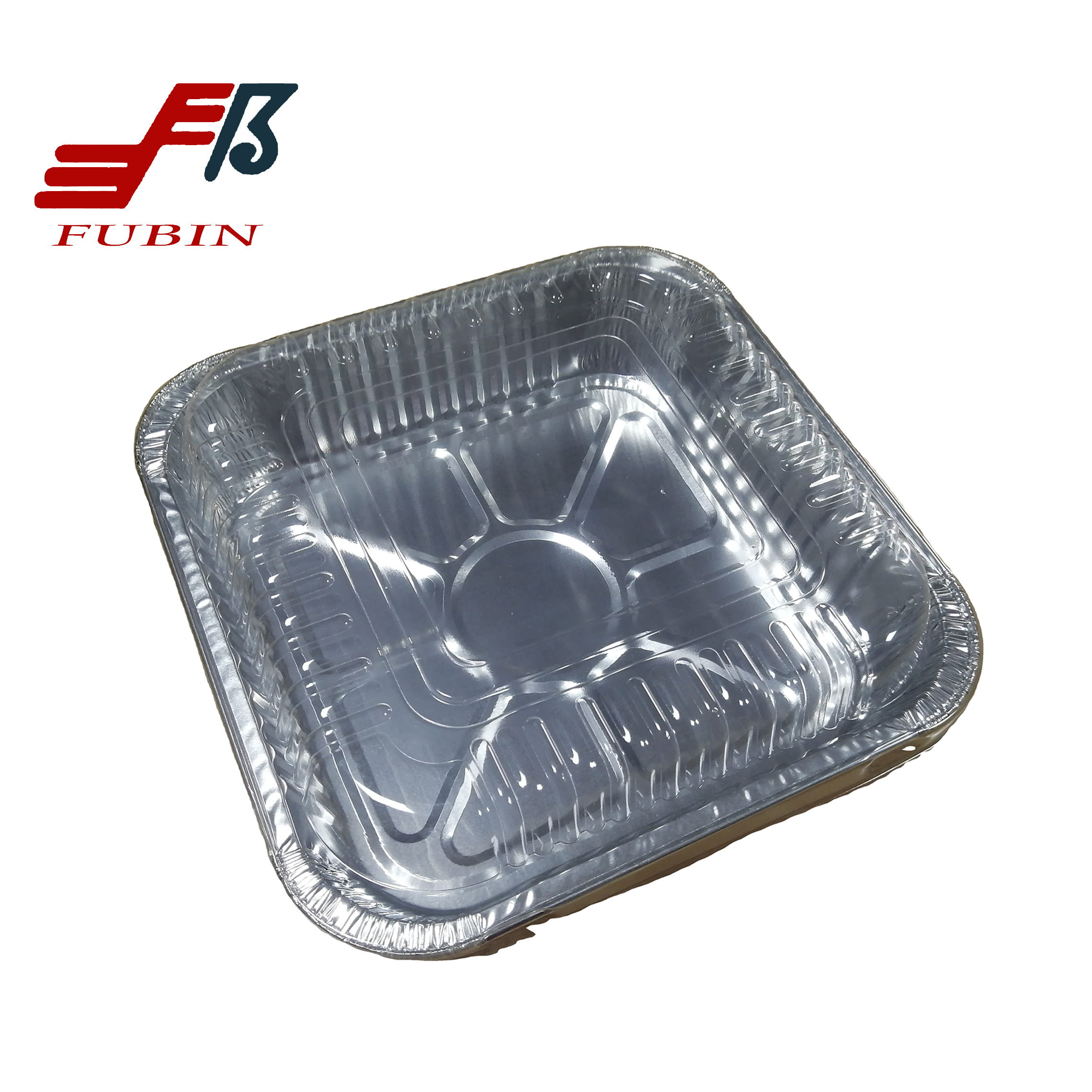 Disposable Aluminum Foil Baking Tray Loaf Pan Food Storage Container Set With Lid
