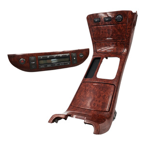 แผงคอนโซลกลางซีรุยสำหรับโตโยต้า คัมรี่ 2.4 แผงเครื่องปรับอากาศกรอบไม้พีช - Product Image 5