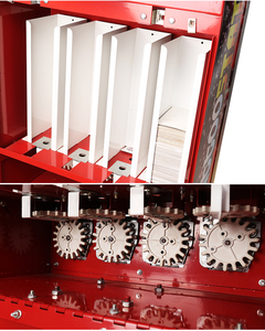 Hình xăm Máy bán hàng tự động độc đáo bán buôn sản phẩm mới ngoài trời Sticker Sticker Sticker tem đỏ Máy bán hàng tự động - Product Image 5